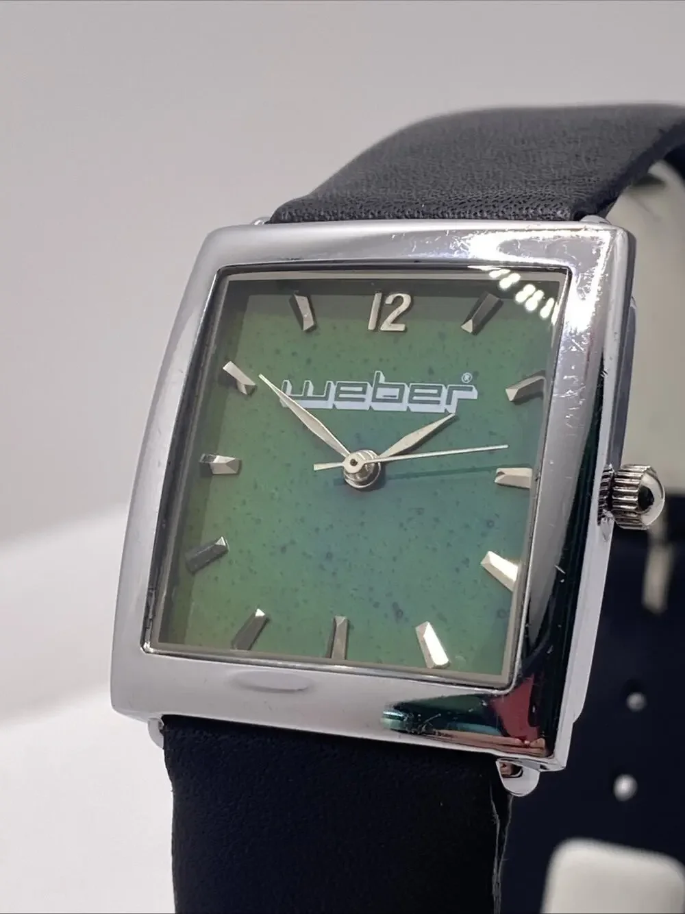 Vintage Weber Mood Ring Style Watch Works New Battery